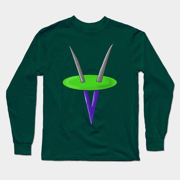 Voyd from Incredibles 2 Long Sleeve T-Shirt by FrecklefaceStace